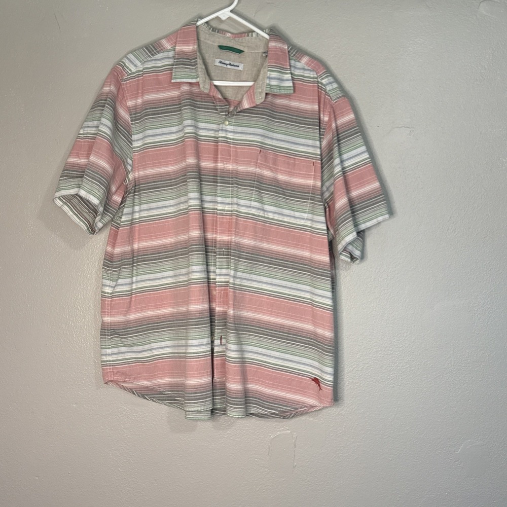 Tommy Bahama Tortola Serape Shores Short-Sleeve Polo Shirt Men's Size XXL‎
